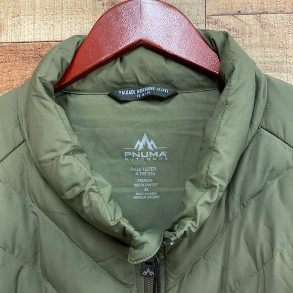 Pnuma Palisade Weekender Jacket Savage Green Puffer Jacket NWT Size XL - Picture 6 of 7